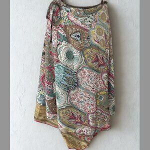 Cienna Multi Color Wrap Skirt
